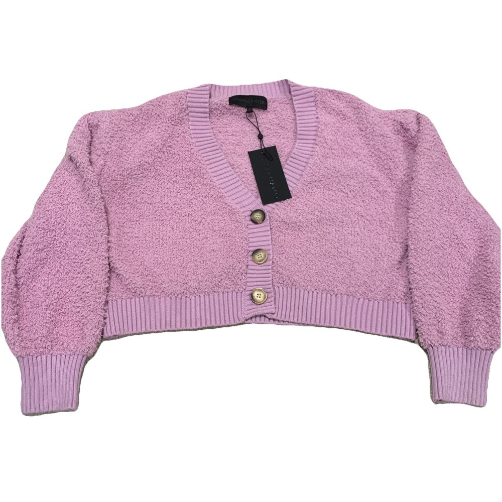 Kendall And Kylie Popcorn‎ Crop Cardigan Sweater